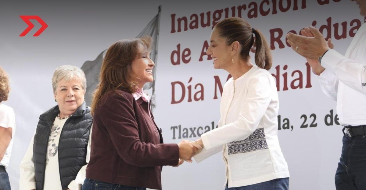Claudia Sheinbaum, desde Tlaxcala, presentó el Plan Nacional Hídrico