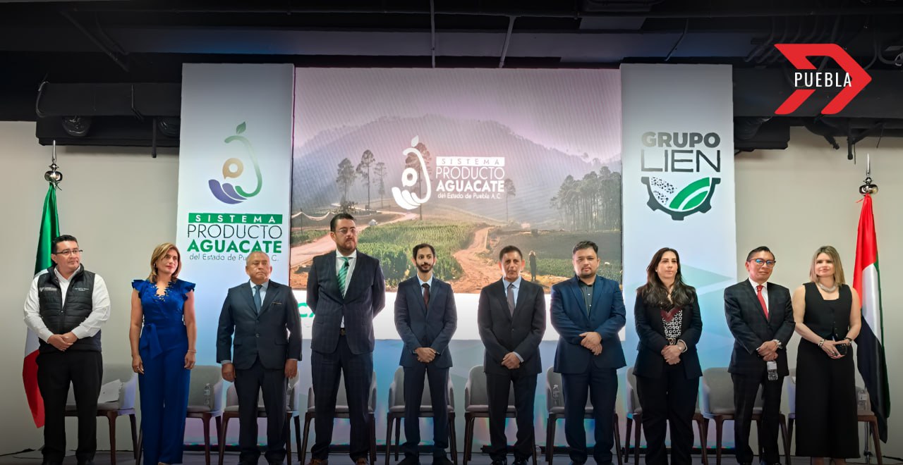 Puebla aguacate Emiratos Árabes