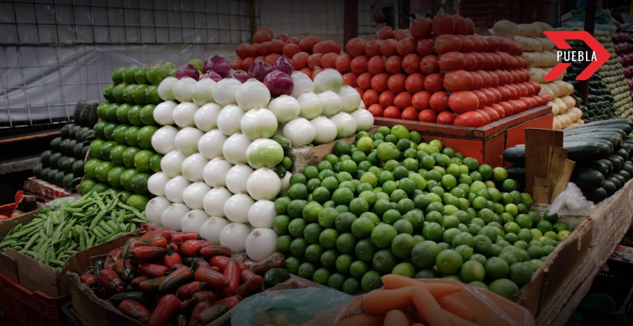 Inflación en Puebla cae 0.43%: electricidad, cebolla y tomate verde abaratan más
