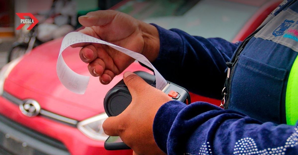 multa parquímetro Puebla