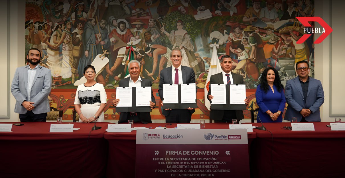 Puebla convenio SEP