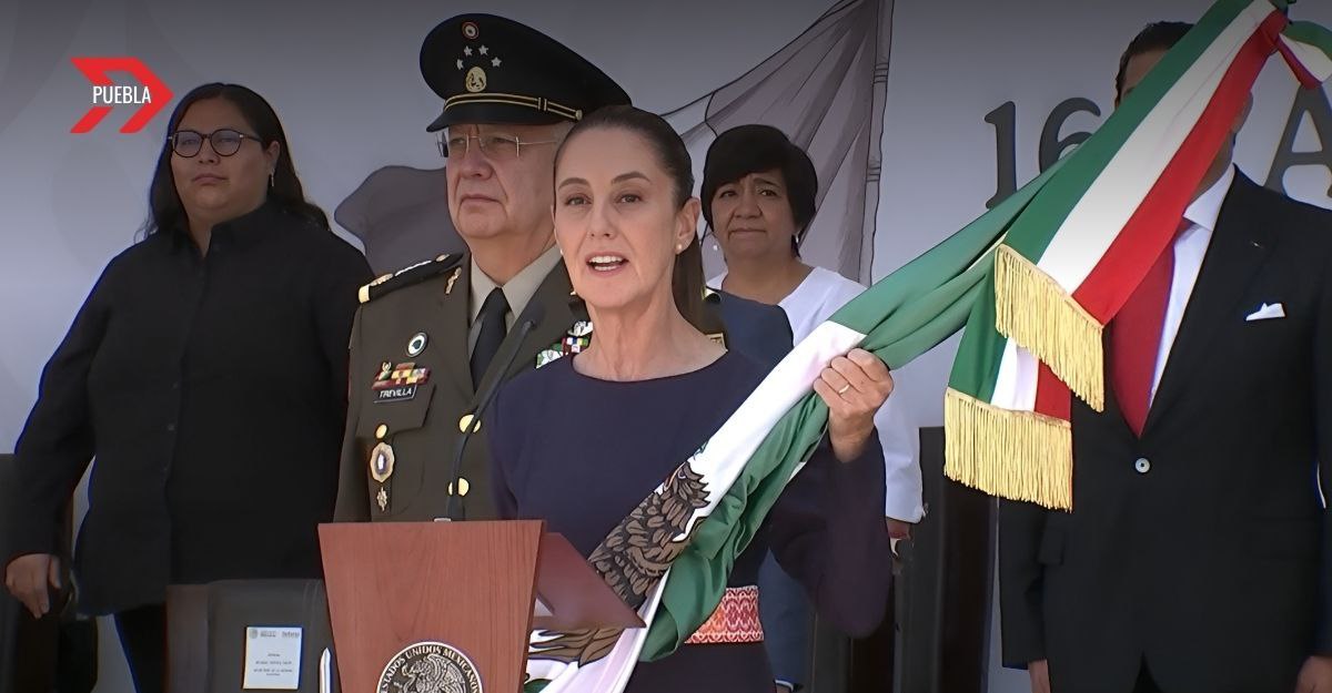 Claudia Sheinbaum conmemora el 163 aniversario de la Batalla de Puebla