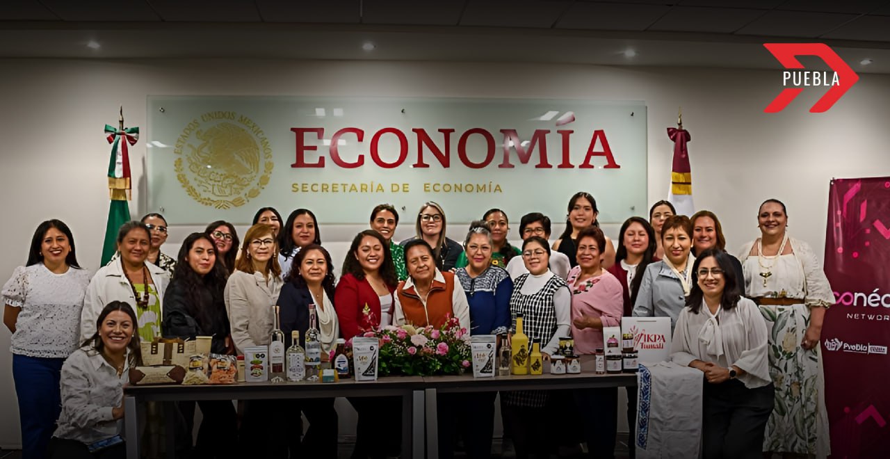 Emprendedoras de Puebla brillan en el evento Mujer Exporta