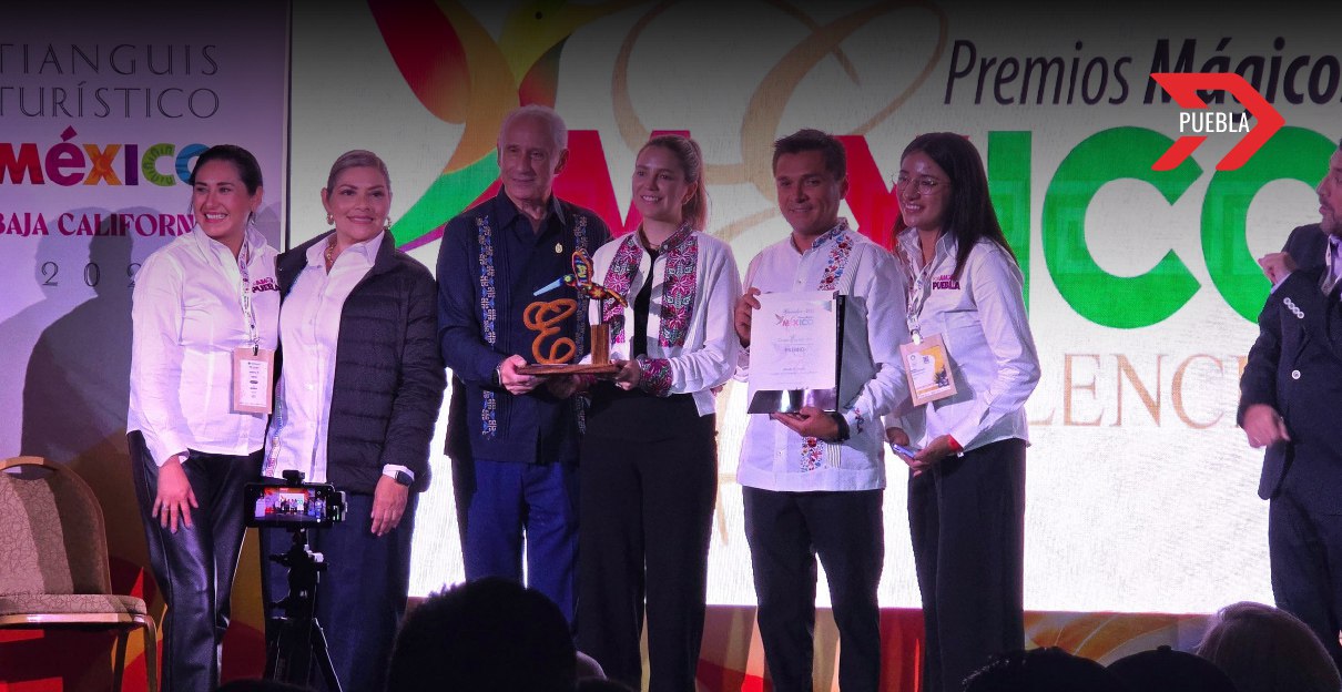 Zacatlán gana Premio Mágico por excelencias en el Tianguis Turístico 2025