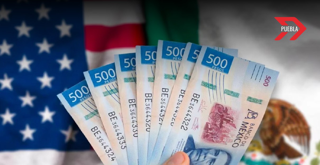 Puebla destaca a nivel nacional por incremento en remesas durante 2025