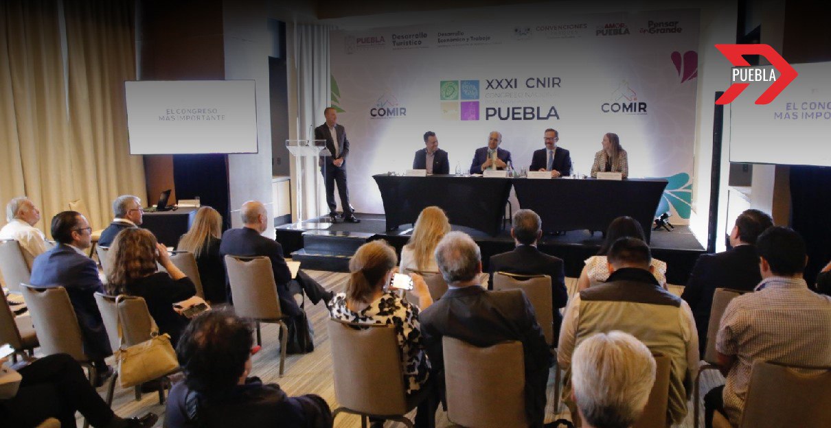 Puebla se prepara para recibir el XXXI Congreso Nacional de la Industria de Reuniones 2025