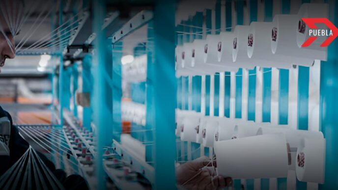 mercado textil Puebla