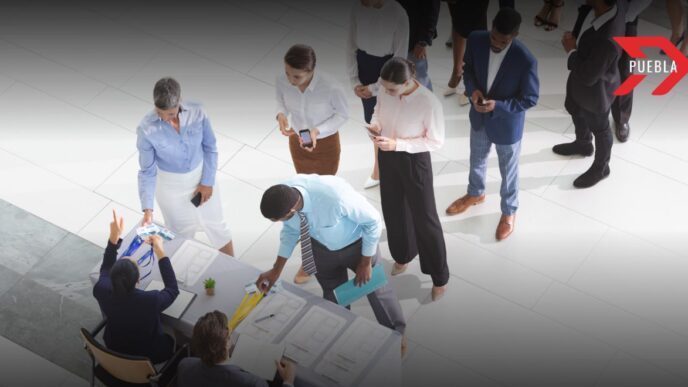 la Segunda Feria del Empleo Puebla