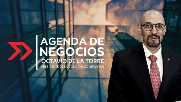 Octavio de la Torre, presidente de la Concanaco Servytur y autor de la columna #Agenda de negocios"