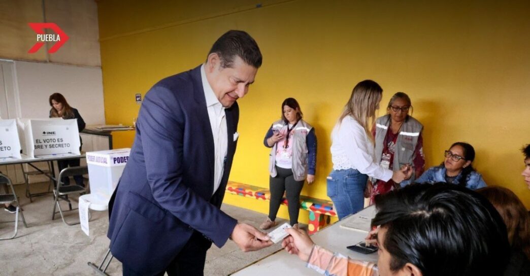 Alejandro Armenta invita a los poblanos a votar este 1 de junio