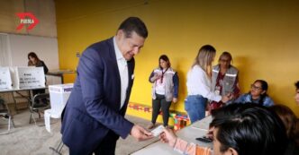 Alejandro Armenta invita a los poblanos a votar este 1 de junio