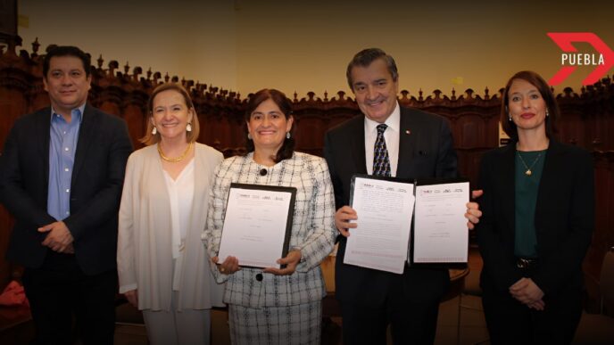 Puebla y Francia firman convenio de innovación