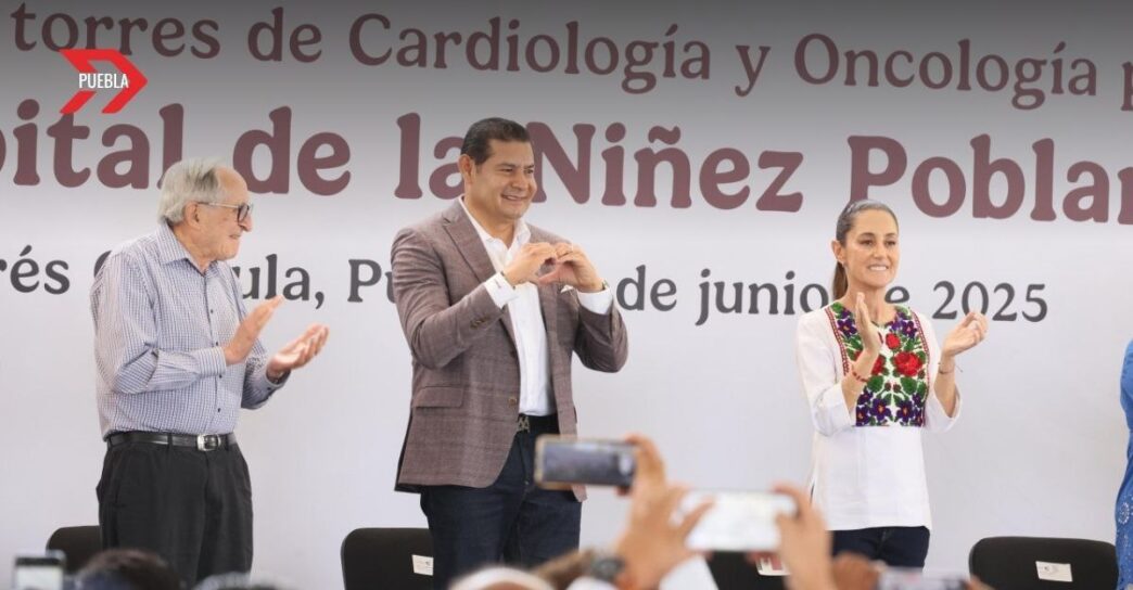 Sheinbaum y Armenta inauguran el Hospital de la Niñez Poblana IMSS-Bienestar