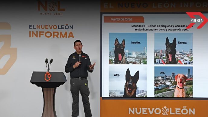 Nuevo León envía ayuda para buscar personas desaparecidas por inundaciones en Texas