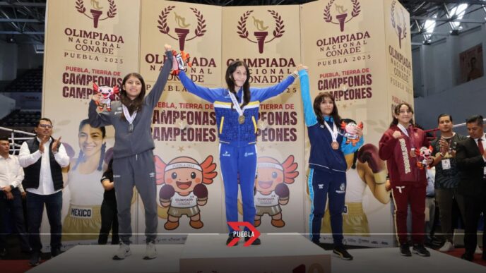 Puebla cierra la Olimpiada Nacional 2025 con 121 medallas y grandes logros