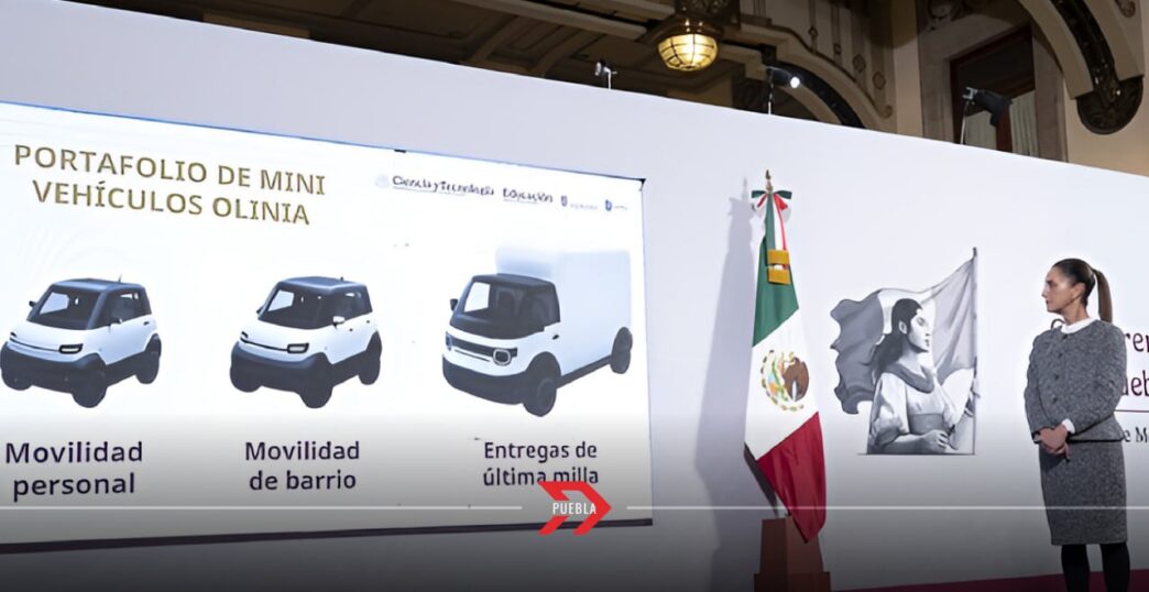Puebla presentaría a finales de julio el automóvil eléctrico de Olinia