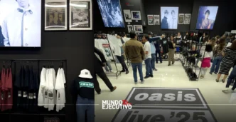 Seguidores de Oasis disfrutan tienda oficial en Plaza Carso