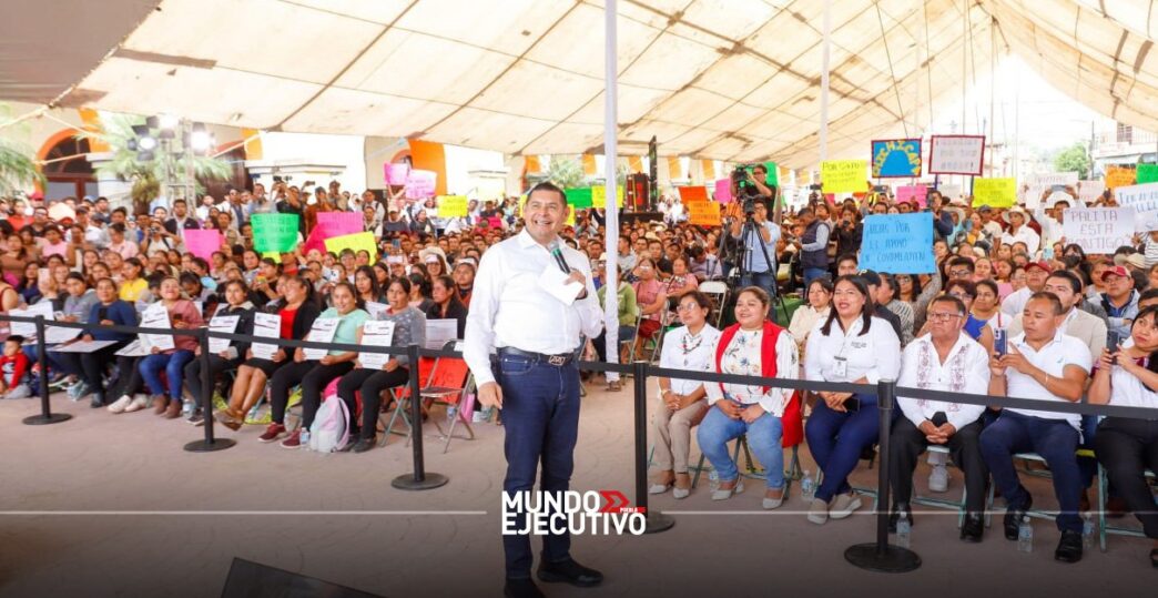 Alejandro Armenta anuncia inversión histórica de más de mil millones en Puebla