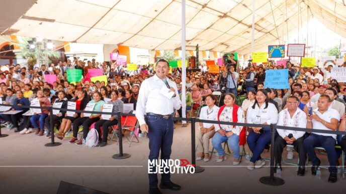 Alejandro Armenta anuncia inversión histórica de más de mil millones en Puebla