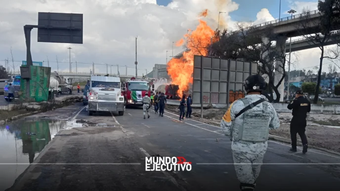 Vehículos con placas de Puebla presentes en explosión de pipa