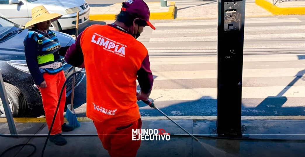 Recolección de basura normal en Puebla este 15 y 16 de septiembre