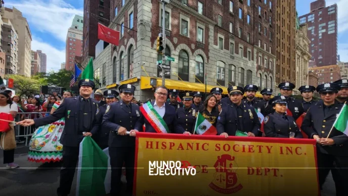 Poblanos celebran el Mexican Day Parade 2025 de Nueva York