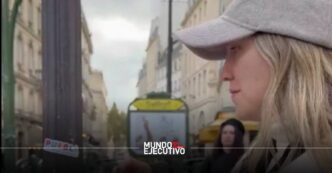 Carla López Malo comete acto de vandalismo en París