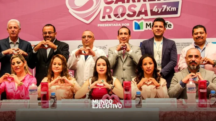 Puebla se prepara para la Carrera Rosa 2025 en favor de la lucha contra el cáncer de mama