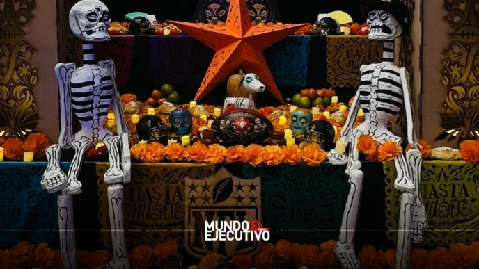 México recibe a la NFL con altares y tradición